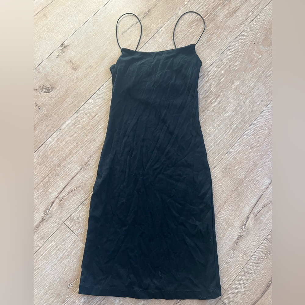Zara black mini dress